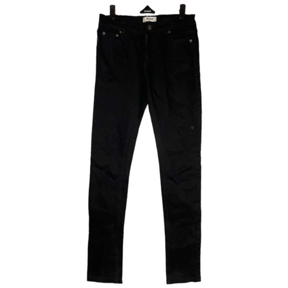 𝅺acne Studios Skin M Deep Black Jean